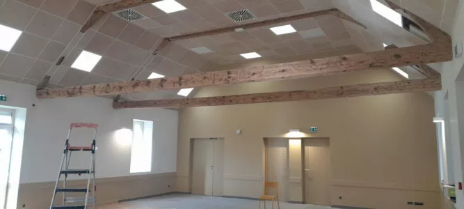 En fin de travaux